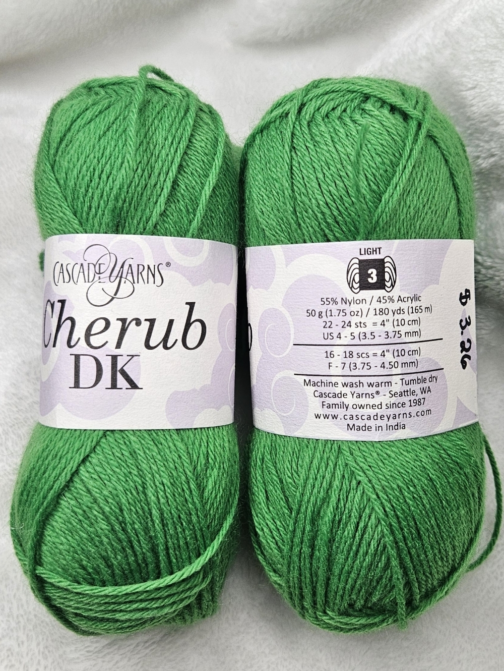 Cherub DK Yarn - 21 Grass - Picture 3 of 3